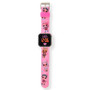 Children's Laugh out Loud Light Emitting Diode Pink Silicone Strap Watch 32mm