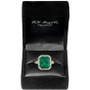 EFFY® Emerald (5-1/2 ct. t.w.) & Diamond (1/2 ct. t.w.) Statement Ring in 14k Gold or 14k White Gold