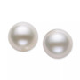 Cultured Freshwater Pearl Stud 14k Yellow Gold Earrings (8mm)