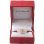 Diamond Halo Emerald Bridal Set (2. ct. t.w.) in 14k White, Yellow or Rose Gold