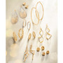 Intertwined Hoop Earrings in 14k Gold