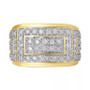 Men's Diamond Cluster Ring (2 ct. t.w.) in 10k Gold