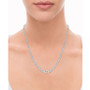 Diamond Fancy 16-3/4" Collar Tennis Necklace (10 ct. t.w.) in 14k White Gold