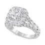 Diamond Bridal Set (4 ct. t.w.) in 14k White Gold