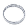Diamond Openwork Bangle Bracelet (1 ct. t.w.) in Sterling Silver