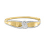 EFFY® Diamond Swirl Bangle Bracelet (1-3/4 ct. t.w.) in 14k Two Tone Gold