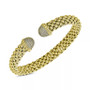 Diamond Mesh Cuff Bracelet (1/2 ct. t.w.) in Sterling Silver or 14k Gold-Plated Sterling Silver