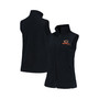 Women's Navy Chicago Bears Houston Fleece Full-Zip Vest