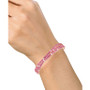 Ruby (5 ct. t.w.) & White Topaz (1/2 ct. t.w.) Bracelet in 14k Rose Gold-Plated Sterling Silver
