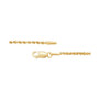 Children's Glitter Rope Bracelet in 14k Yellow Gold