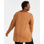 Plus Size Front-Seam Tunic Sweater, Created for Macy's