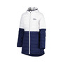Women's White, College Navy Seattle Seahawks Willow Quilted Hoodie Full-Zip Jacket
