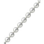 Beaded Chain Bracelet in Sterling Silver, Created for Macy's