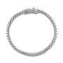 Heavy Serpentine Link Bracelet in 14k Gold-Plated Silver, Also available in Sterling Silver, Created for Macy's