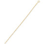 Children's Paperclip Link Chain Bracelet in 14k Gold