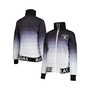 Women's Black, Silver Las Vegas Raiders Color Block Full-Zip Puffer Jacket