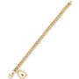 Padlock Charm Bracelet in 14k Gold-Plated Sterling Silver