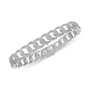 Men's Diamond Link Bracelet (1 ct. t.w.) in 14k Gold-Plated Sterling Silver and Sterling Silver