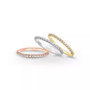 Diamond Stackable Band (1/7 ct. t.w.) in 14k Gold, White Gold or Rose Gold