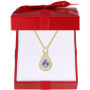 Ruby (1-1/4 ct. t.w.) & Diamond (1/4 ct. t.w.) 18" Pendant Necklace in 14k White Gold (Also available in Tanzanite, Emerald and Sapphire)