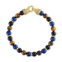 Multi-Stone Beaded Bracelet in 14k Gold-Plated Sterling Silver, Created for Macy's