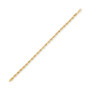 Men's Cashmere Rope Link Bracelet in 10k Gold