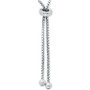 Cubic Zirconia "Love Yourself" Bolo Bracelet in Sterling Silver, Created for Macy's