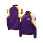 Women's Purple, Gold Los Angeles Lakers Fan Girl Satin Raglan Full-Zip Jacket