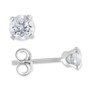 Diamond Stud Earrings (3/8 ct. t.w.) in Sterling Silver