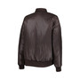 Women's Oatmeal, Brown Cleveland Browns Switchback Reversible Full-Zip Jacket