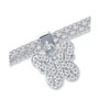 Cubic Zirconia Butterfly Charm Bismark Chain Bracelet, Created for Macy's