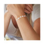 Cubic Zirconia Multi Cut Adjustable Bolo Bracelet in Sterling Silver (Also in 14k Gold Over Silver)