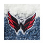 Women's Navy, White Washington Capitals Plaid Sherpa Quarter-Zip Jacket