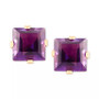 Lab-Created Emerald Stud Earrings (1 ct. t.w.) in 14k Gold