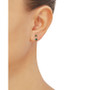 Emerald Swirl Drop Earrings (3/4 ct. t.w.) in 10k Gold