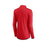 Women's Branded Red St. Louis Cardinals Worth The Drive Quarter-Zip Jacket