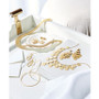 Multi-Disc Dangle Drop Earrings in 14k Gold-Plated Sterling Silver