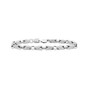 Men's Polished Link Bracelet in Sterling Silver