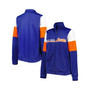 Women's Blue New York Knicks Change Up Full-Zip Track Jacket
