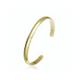 RA 14K Gold Plated Leaf Cuff Bracelet