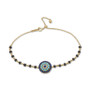EFFY® Multi-Gemstone Halo Disc Bracelet in 14k Gold
