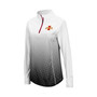 Women's Black Iowa State Cyclones Magic Ombre Quarter-Zip Raglan Jacket