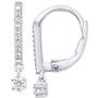 Lab-Created Diamond Dangle Earrings (1/6 ct. t.w.) in Sterling Silver