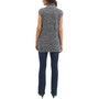 Side-Button Turtleneck Maternity Vest