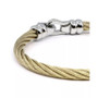 Men's Ibiza Stainless Steel Cable Bangle