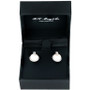 EFFY® Cultured Freshwater Pearl (9 mm) & White Topaz (1/20 ct. t.w.) Stud Earrings in Sterling Silver