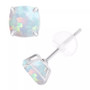 Lab-Created Opal Stud Earrings (3/4 ct. t.w.) in Sterling Silver