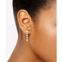 Cubic Zirconia Drop Earrings in Sterling Silver, Created for Macy's
