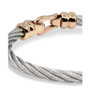 Buckle & Cable Bangle Bracelet