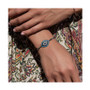 Bright Outlook Hematite Evil Eye Charm Bracelet